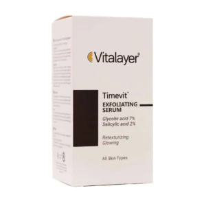 سرم قطره چکانی لایه‌ بردار گلایکولیک اسید 7% تایم ویت